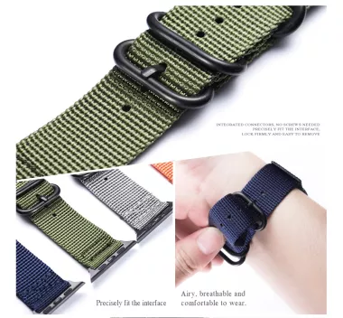 Curea material textil pentru Apple Watch 42/44 mm 